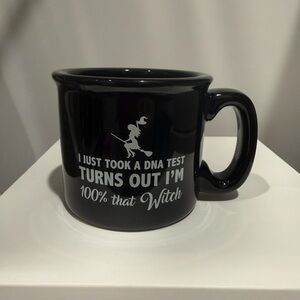 100% That Witch black Halloween coffee mug